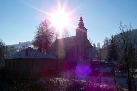 Sluníčko nad kostelem, Foto: Ondra ''Drobek'' Adamczyk