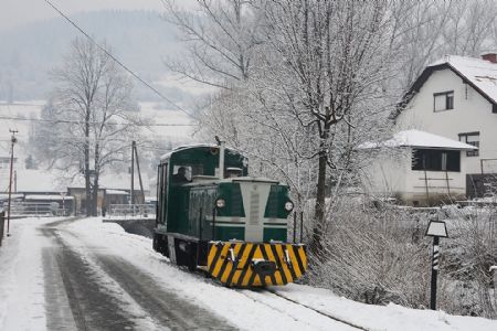 Rába jako rušňový vlak míří do Vydrova, autor:Tomáš Beck