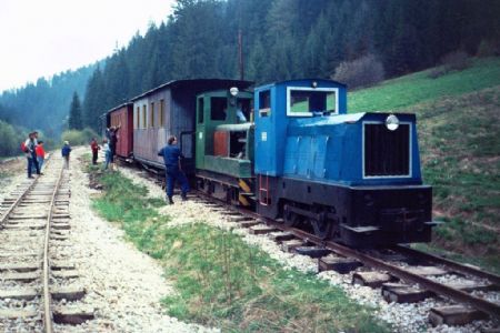 BN60H a BNE50 na Šánském s výletním vlakem, Autor: Karel Bartoň